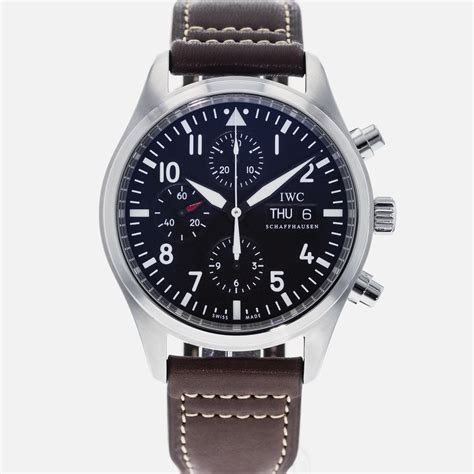 iwc pilot chronograph 3717|IWC Pilot's Watch Chronograph IW3717 .